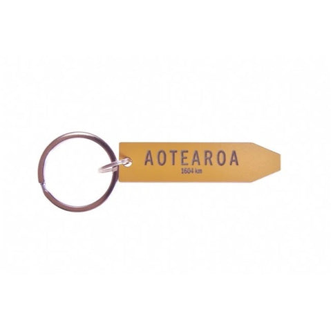 Give Me a Sign Key Ring - Aotearoa