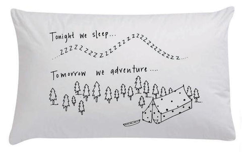 Organic Pillowcase - Tonight We Sleep
