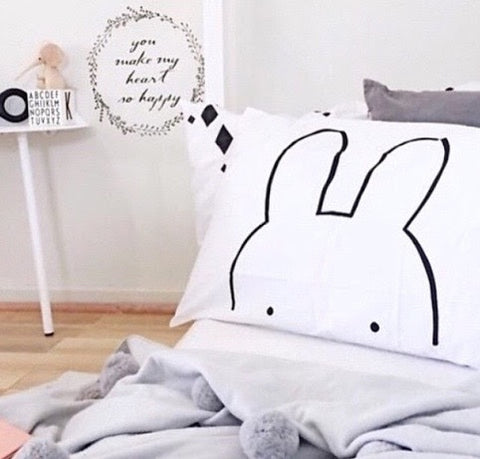 Sneaky Bunny Pillowcase