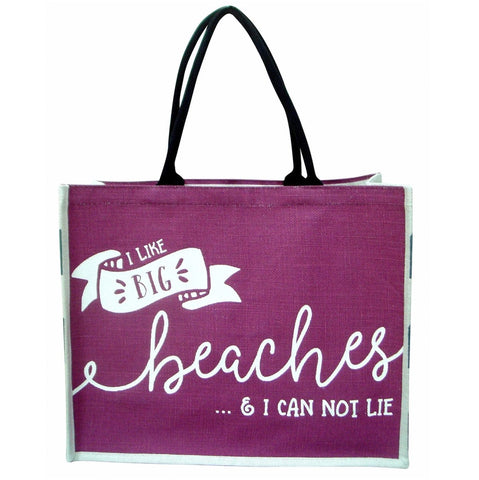 Beach Bag - I Like Big Beaches