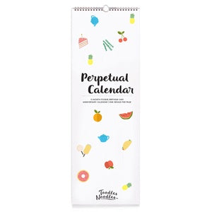 Perpetual Calendar - Foodie