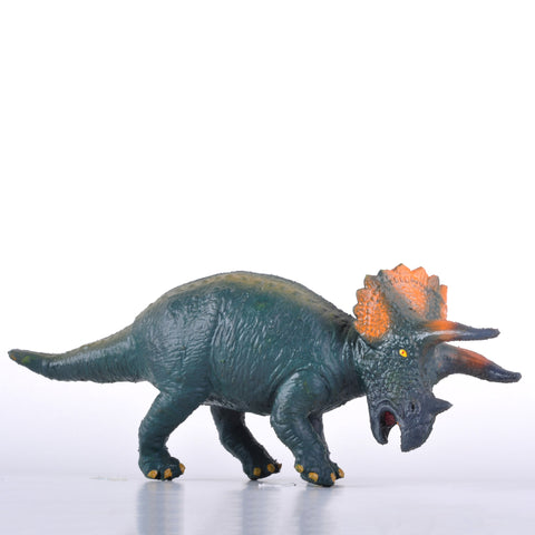 Triceratops Green & Orange Medium