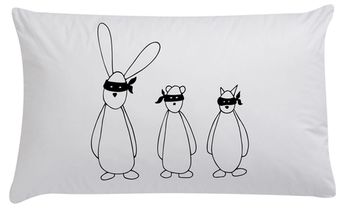 Organic Pillowcase - The Gang